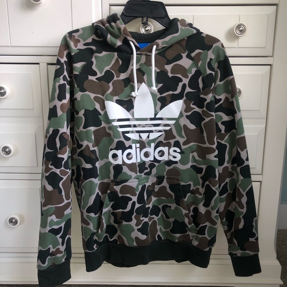 camo adidas sweatshirt